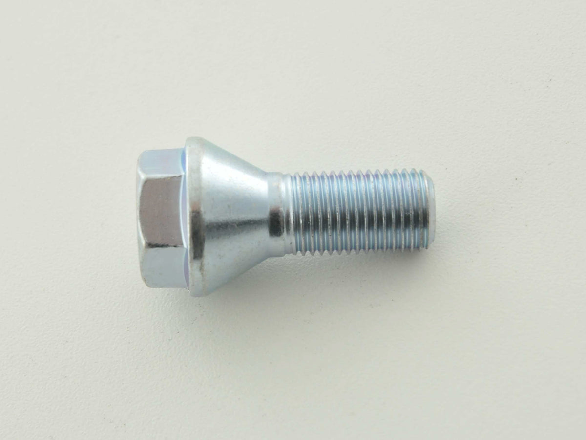 Radschraube einzeln Schaftlänge 21mm Kegelbund silber M12x1,5 Radschraube einzeln Schaftlänge 21mm Kegelbund silber M12x1,5
